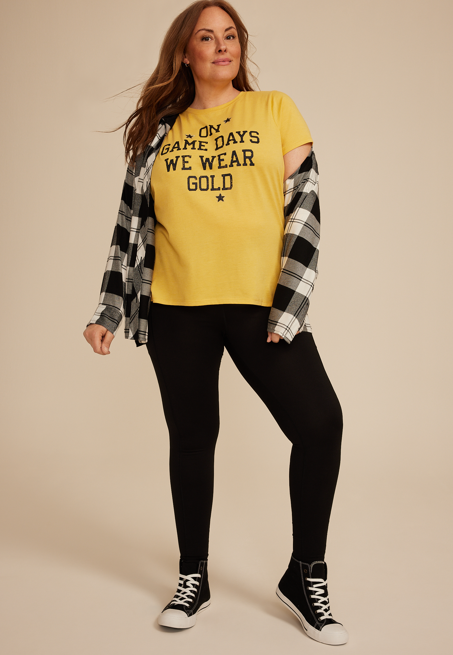 Plus Size Game Day Classic Fit Graphic Tee