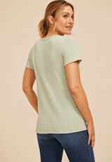 24/7 Jacquard Short Sleeve Tee, C201, small