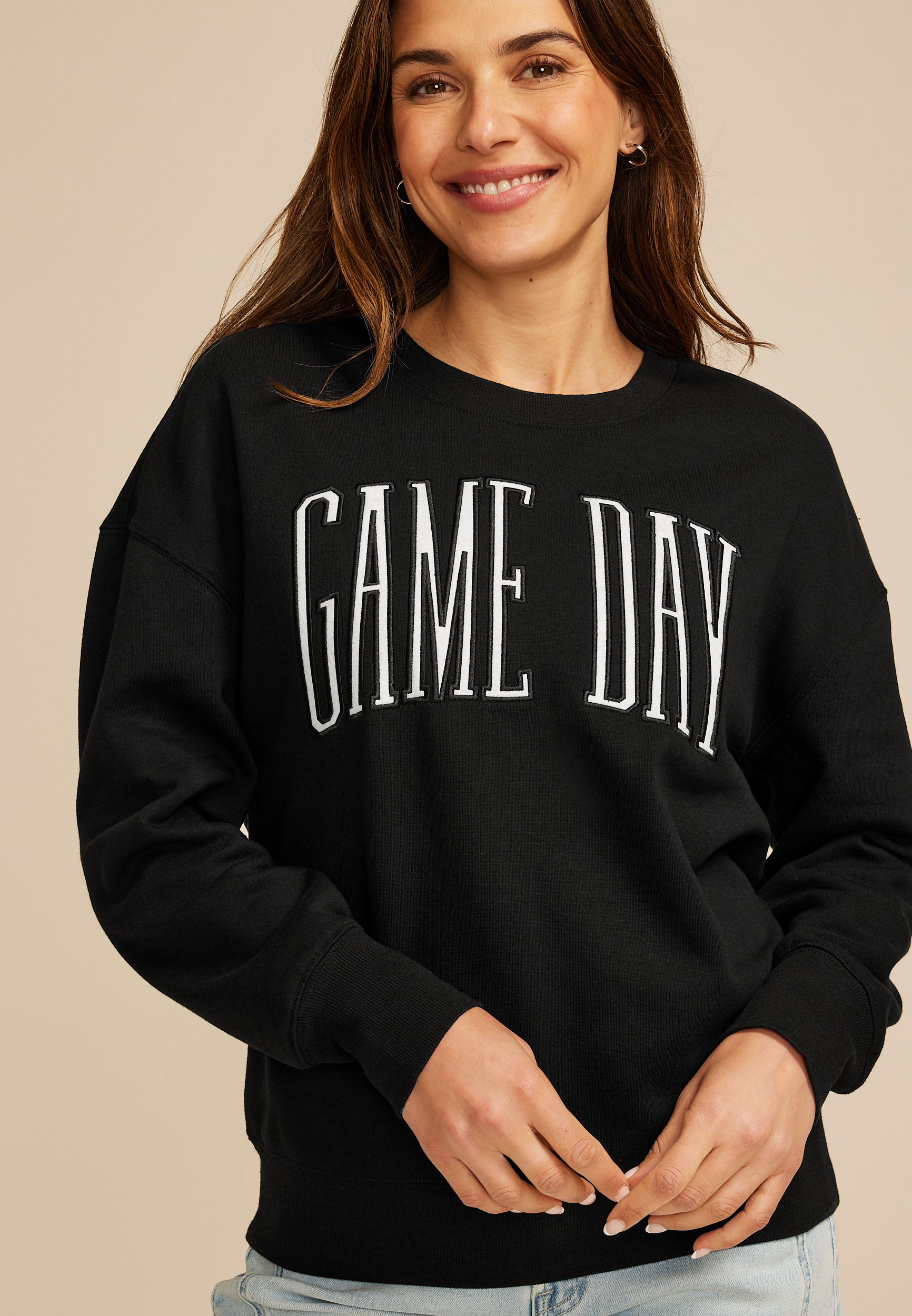 Game Day Relaxed Fit Sweatshirt