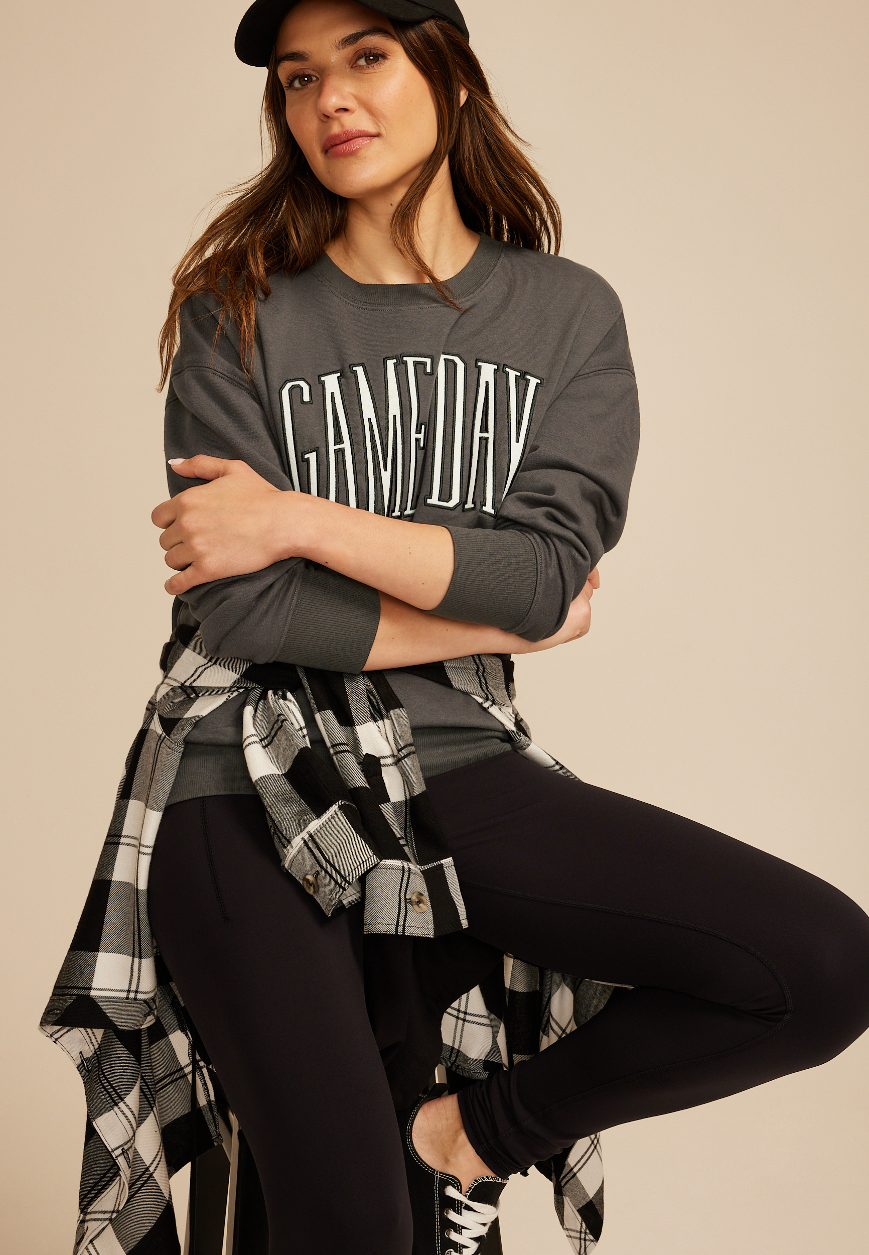 Game Day Relaxed Fit Sweatshirt