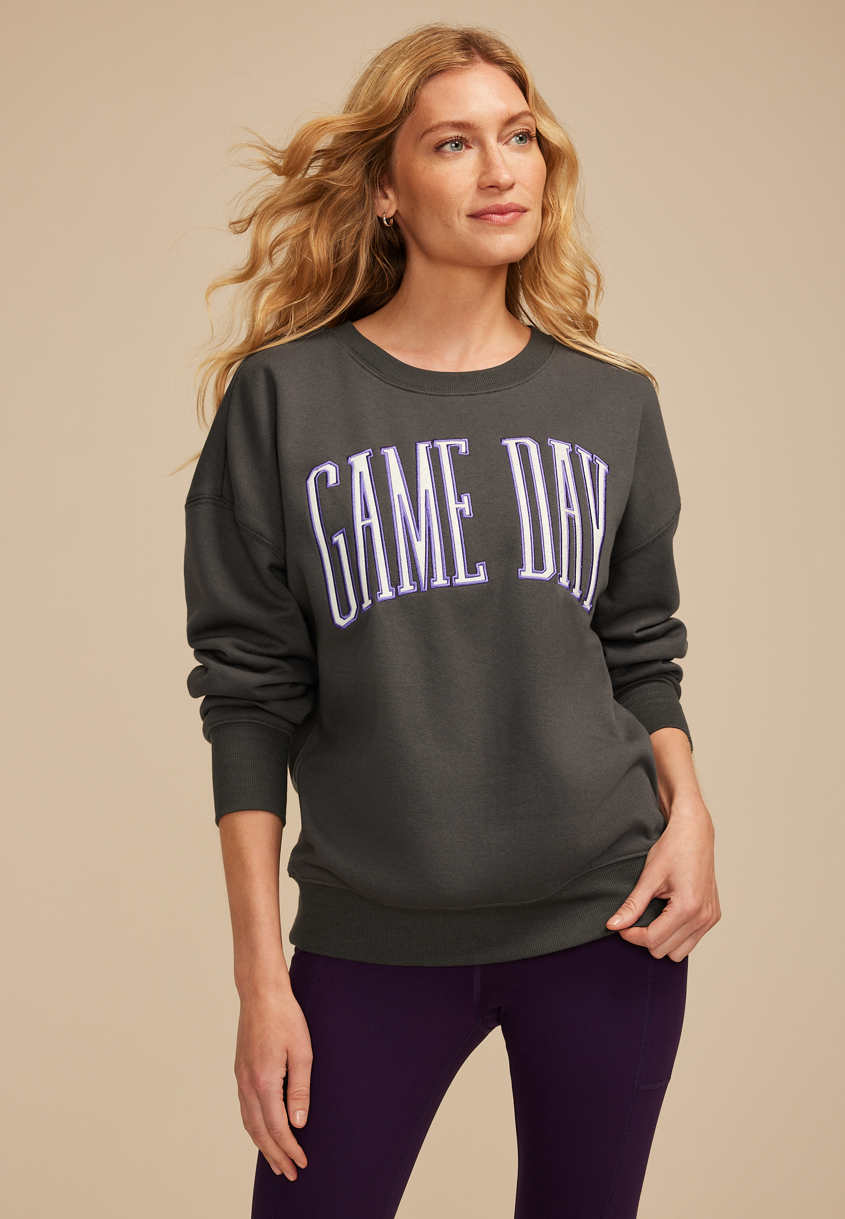 Game Day Relaxed Fit Sweatshirt