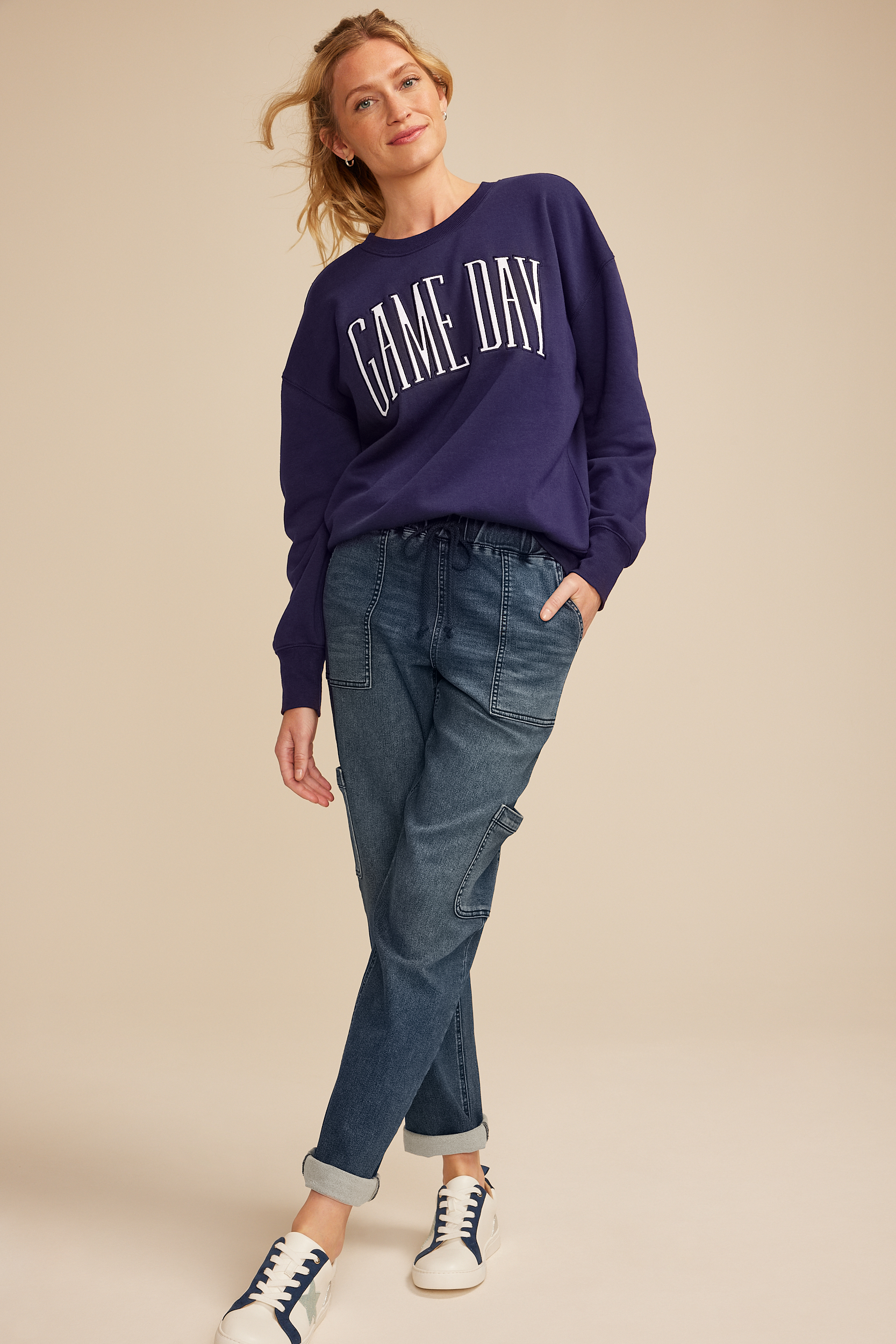 Game Day Relaxed Fit Sweatshirt