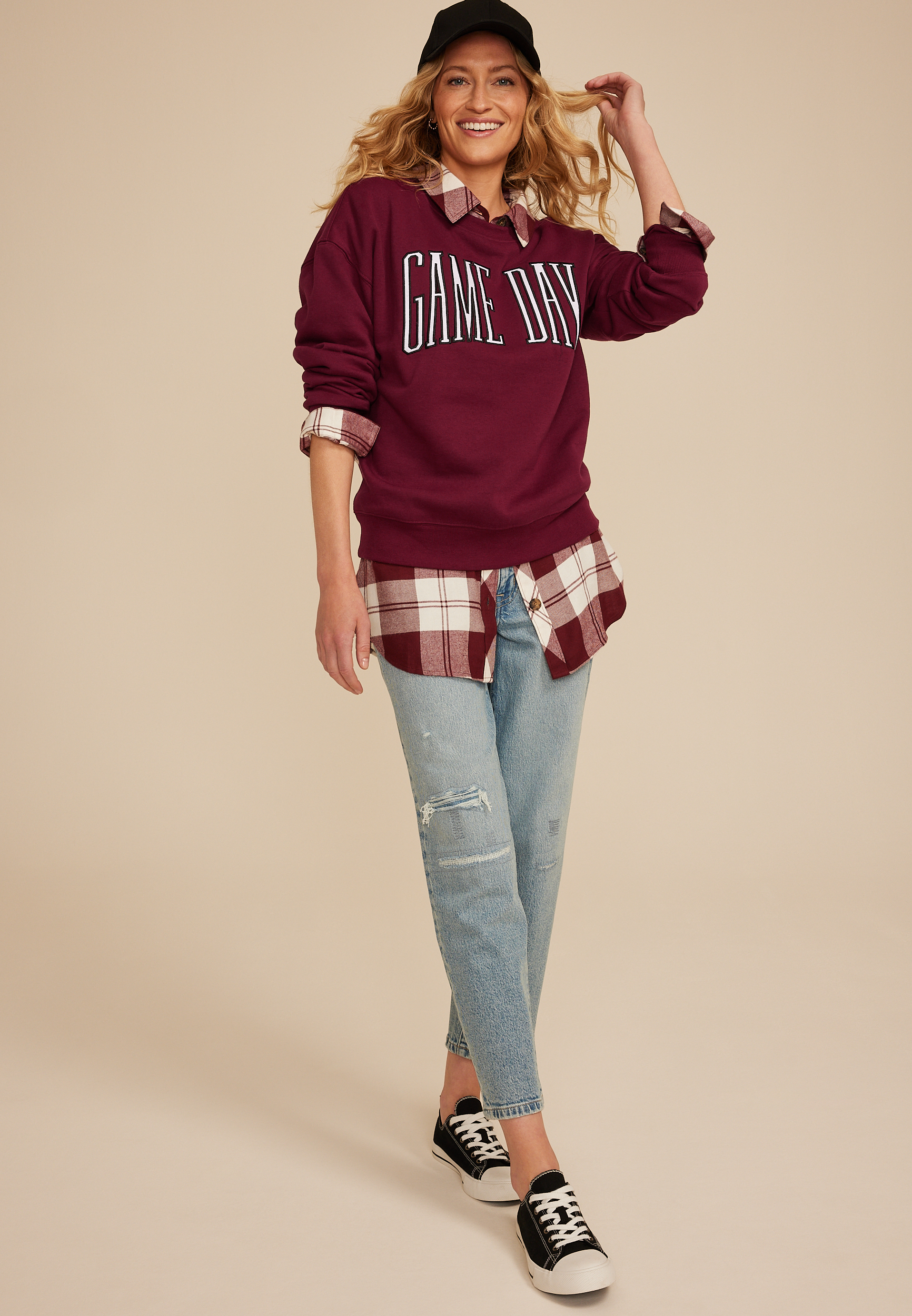 Game Day Relaxed Fit Sweatshirt