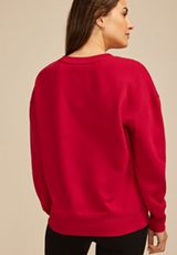 Game Day Relaxed Fit Sweatshirt, REBEL RED, small