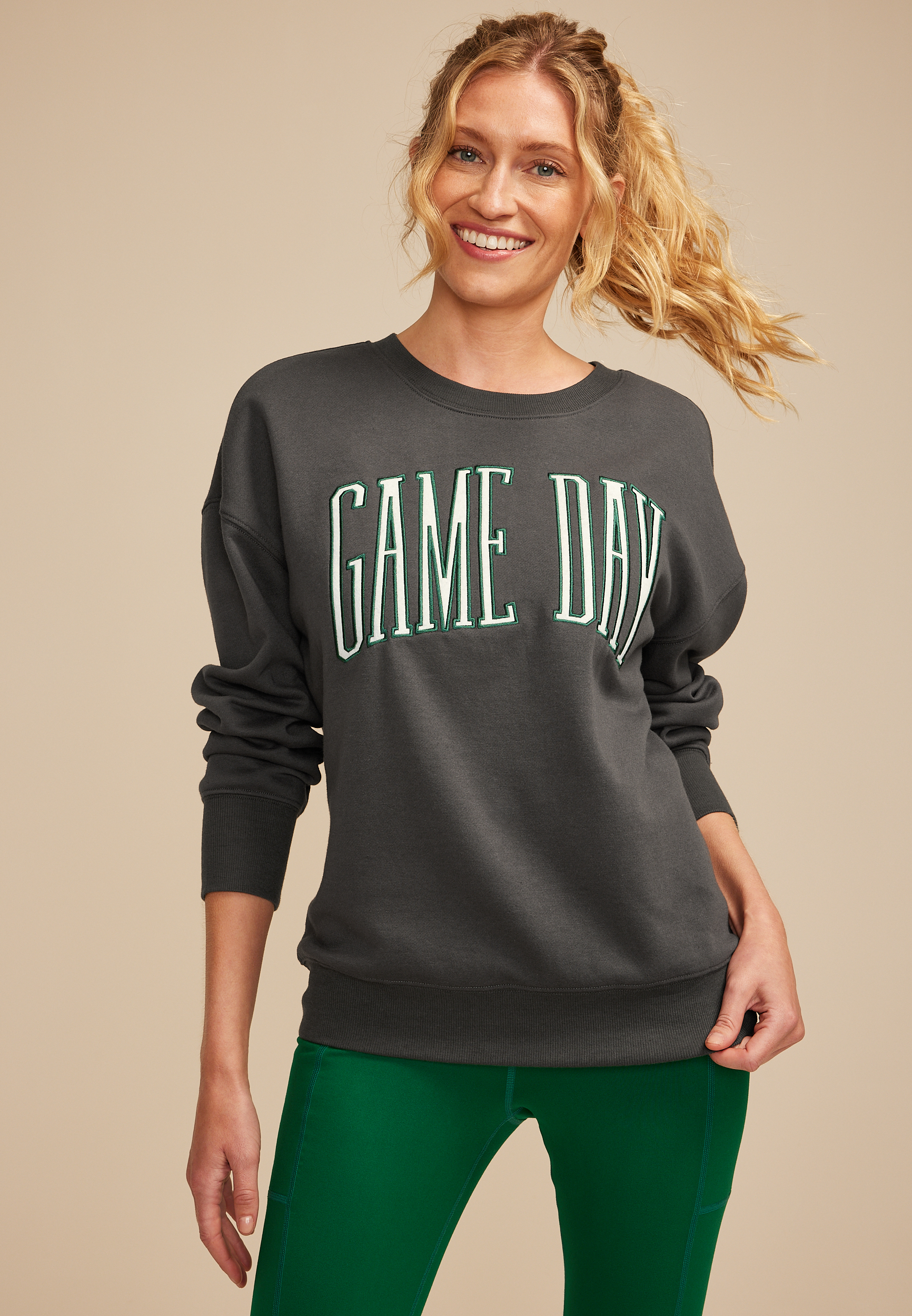 Game Day Relaxed Fit Sweatshirt