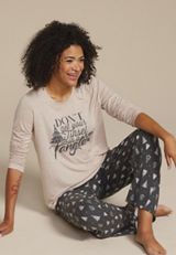 Dont Get Your Tinsel In A Tangle Graphic Tee And Wide Leg Pajama Set, , small