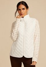 Athleisure Quilted Vest, C1212, small