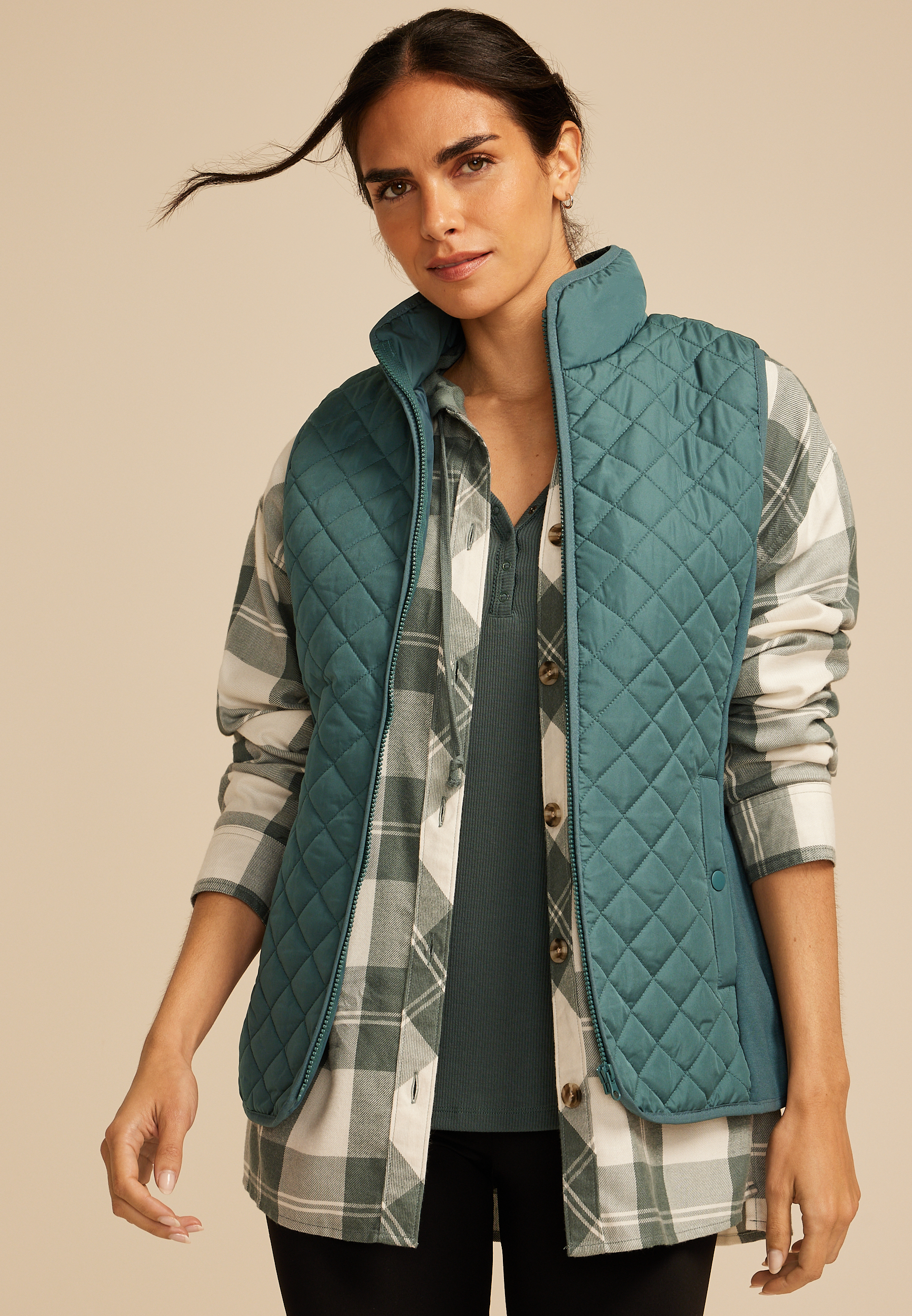 Athleisure Quilted Vest