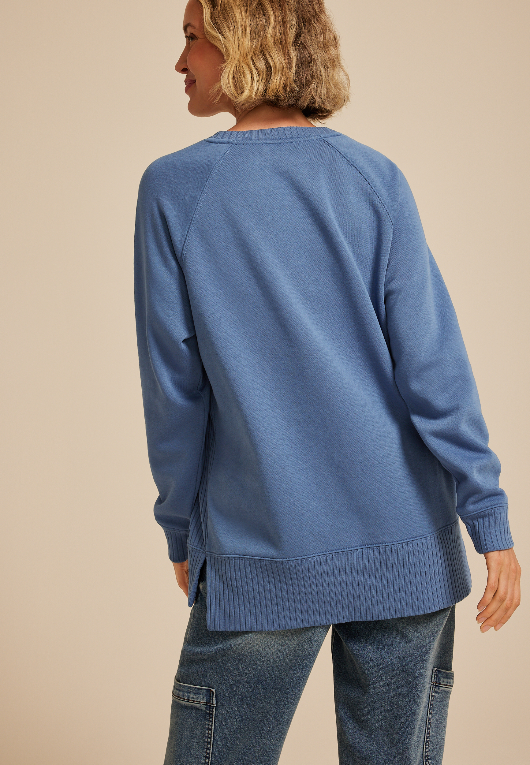 Plus Size Willowsoft Tunic Sweatshirt