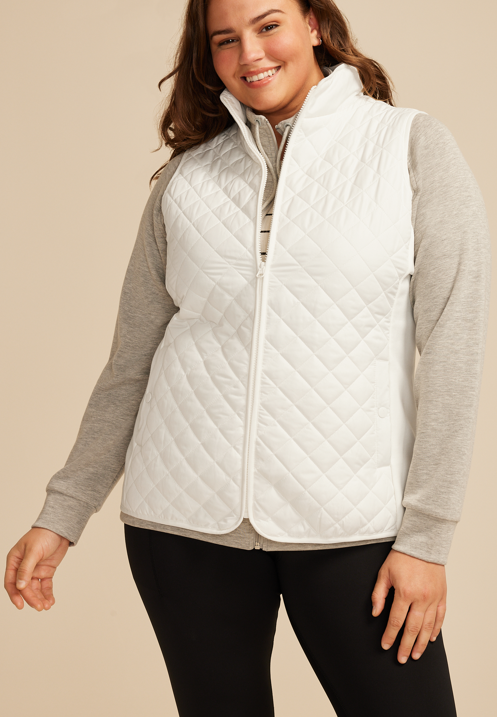 Quilted Vest Plus Size Vests Canada Weatherproof Ladies' Quilted