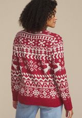 Cozier Than Cashmere Nordic Sweater, , small