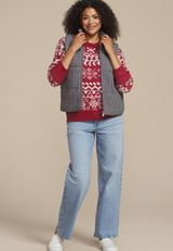 Cozier Than Cashmere Nordic Sweater, , small
