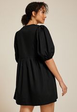 Band Of The Free Bubble Sleeve Mini Dress, , small
