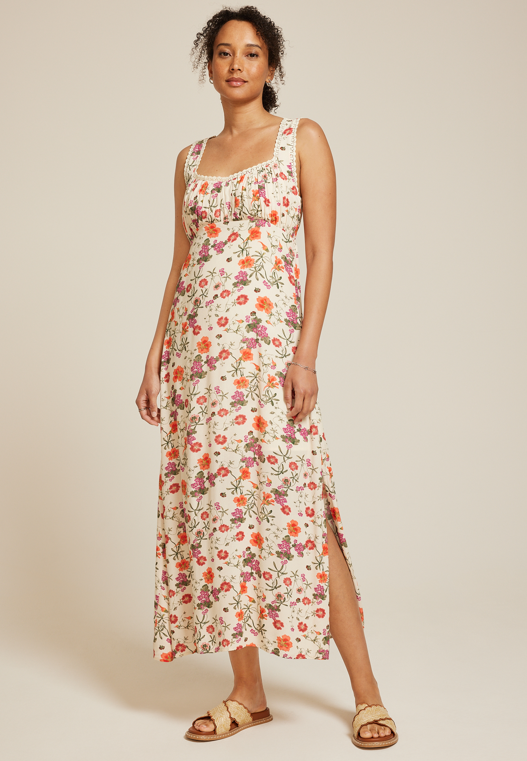 Band Of The Free Floral Maxi Dress, C2754, large