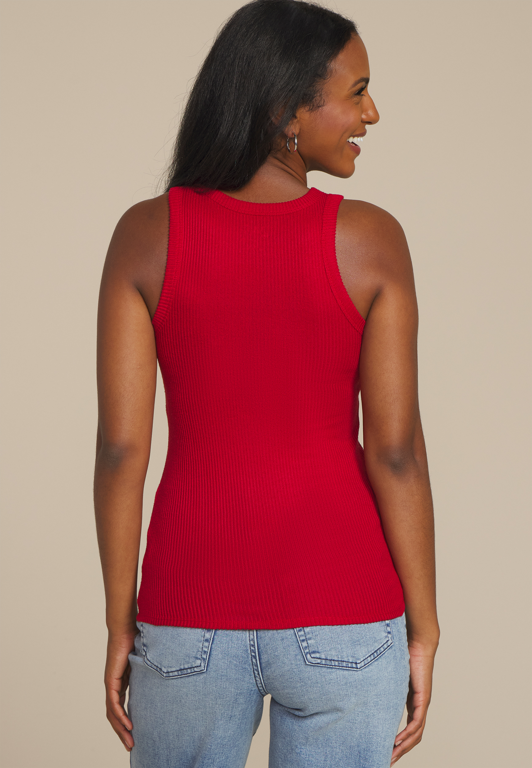 24/7 Cozy Highline Ribbed Tank Top, C4744, large