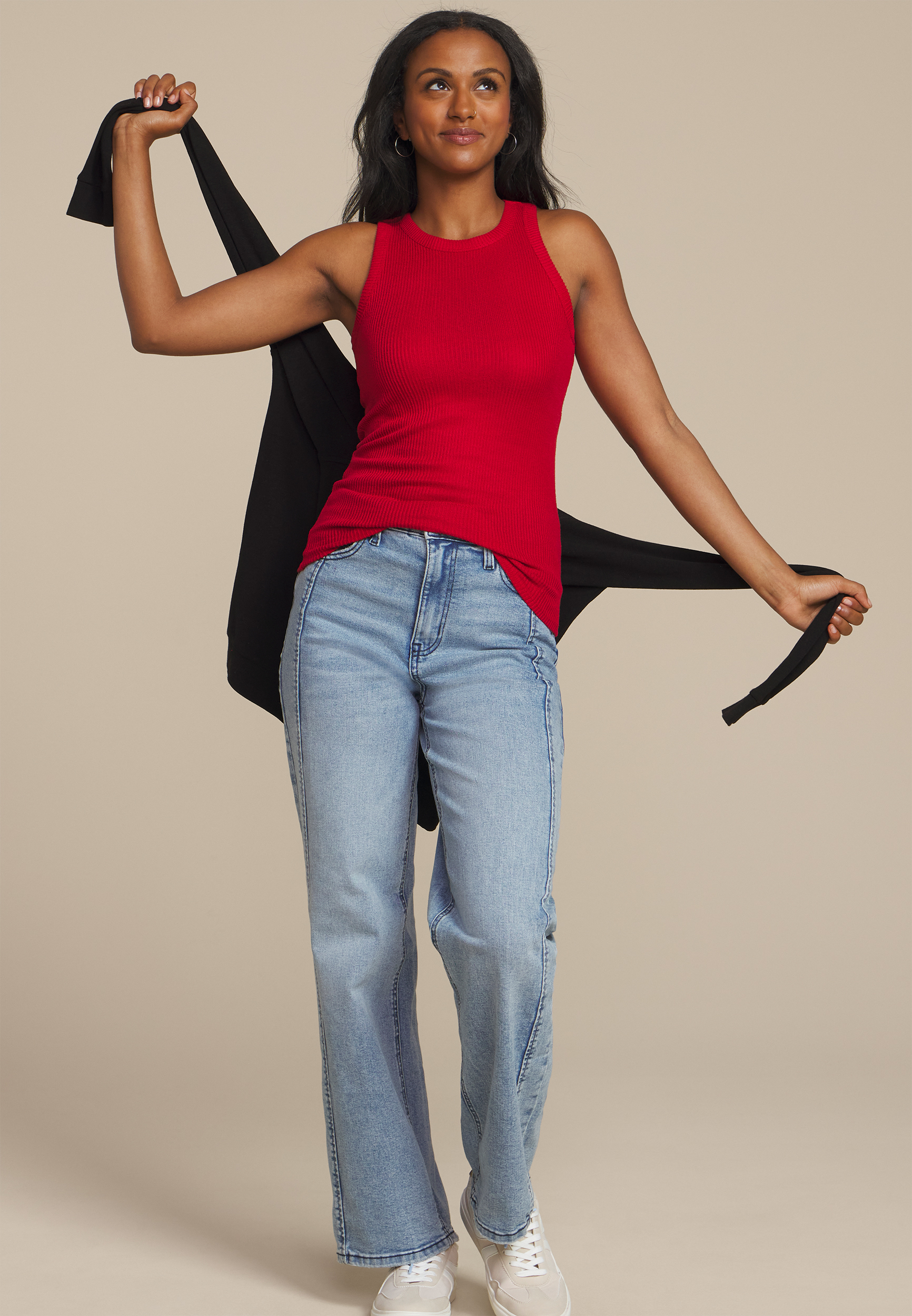24/7 Cozy Highline Ribbed Tank Top, C4744, large