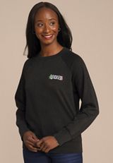 Wicked Relaxed Fit Sweatshirt, BLACK, small