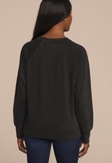 Wicked Relaxed Fit Sweatshirt, BLACK, small