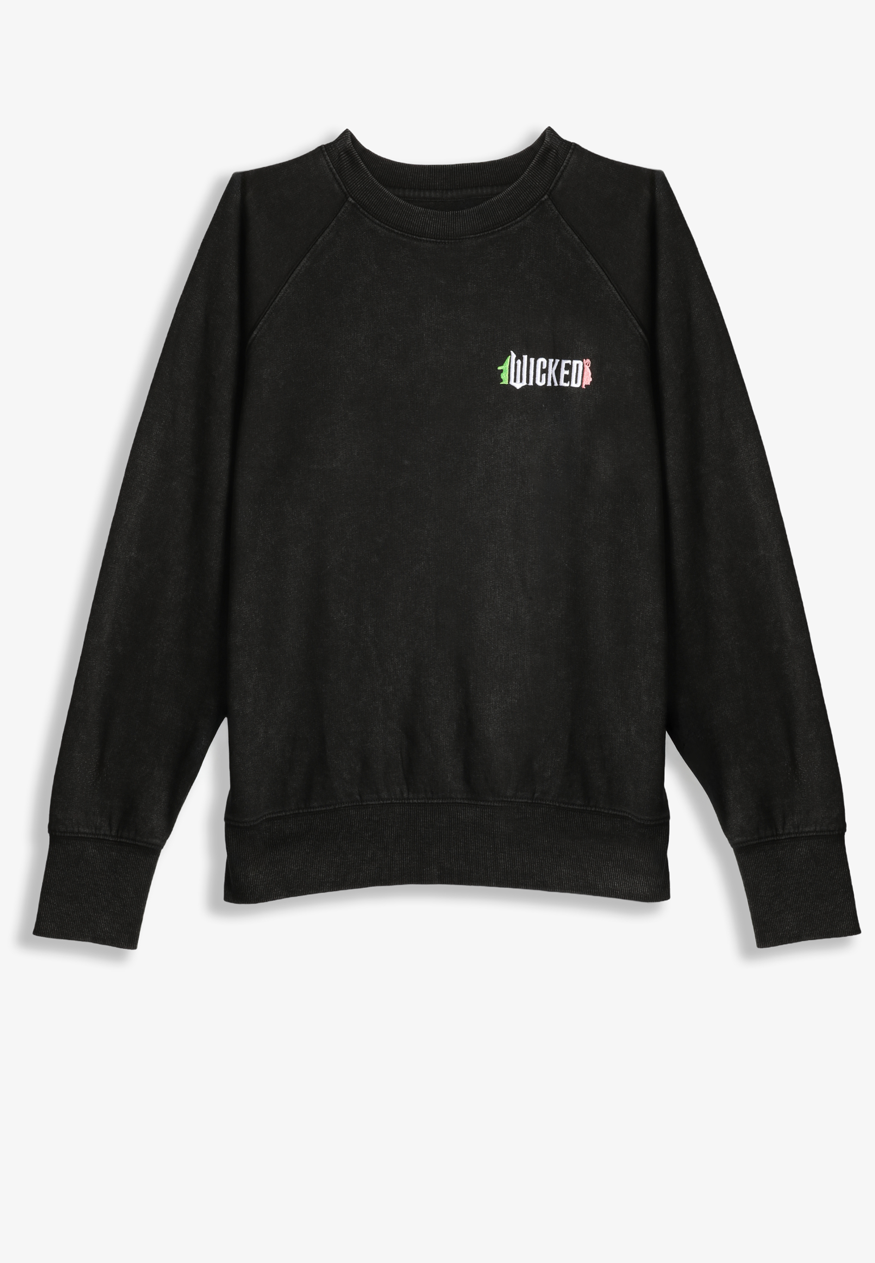 Wicked Relaxed Fit Sweatshirt, BLACK, large