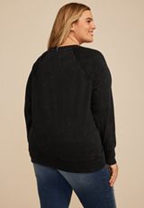 Plus Size Wicked Relaxed Fit Sweatshirt, , small