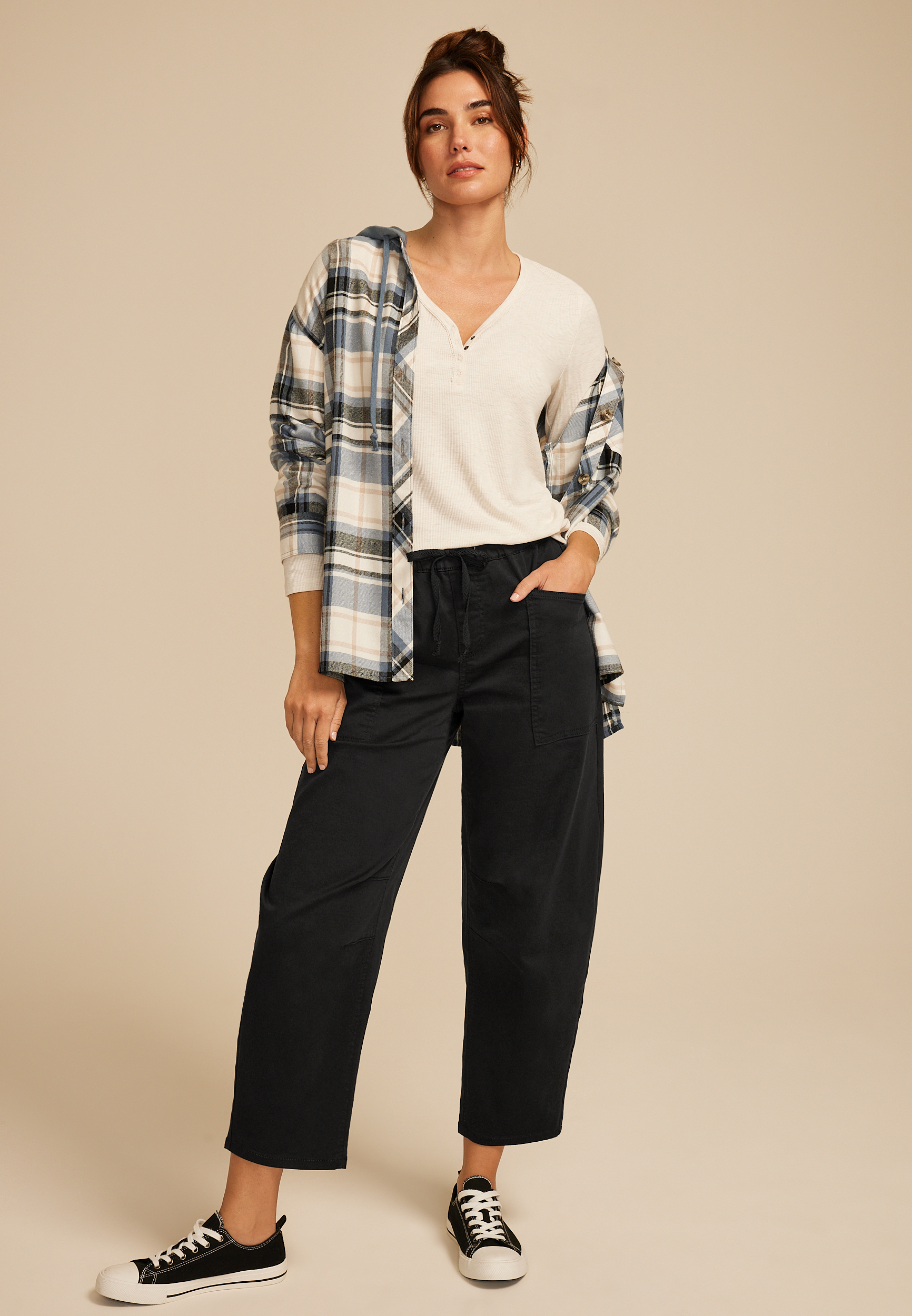 Barrel Leg Weekender Pant, C106, large