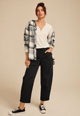 Barrel Leg Weekender Pant, C106, small