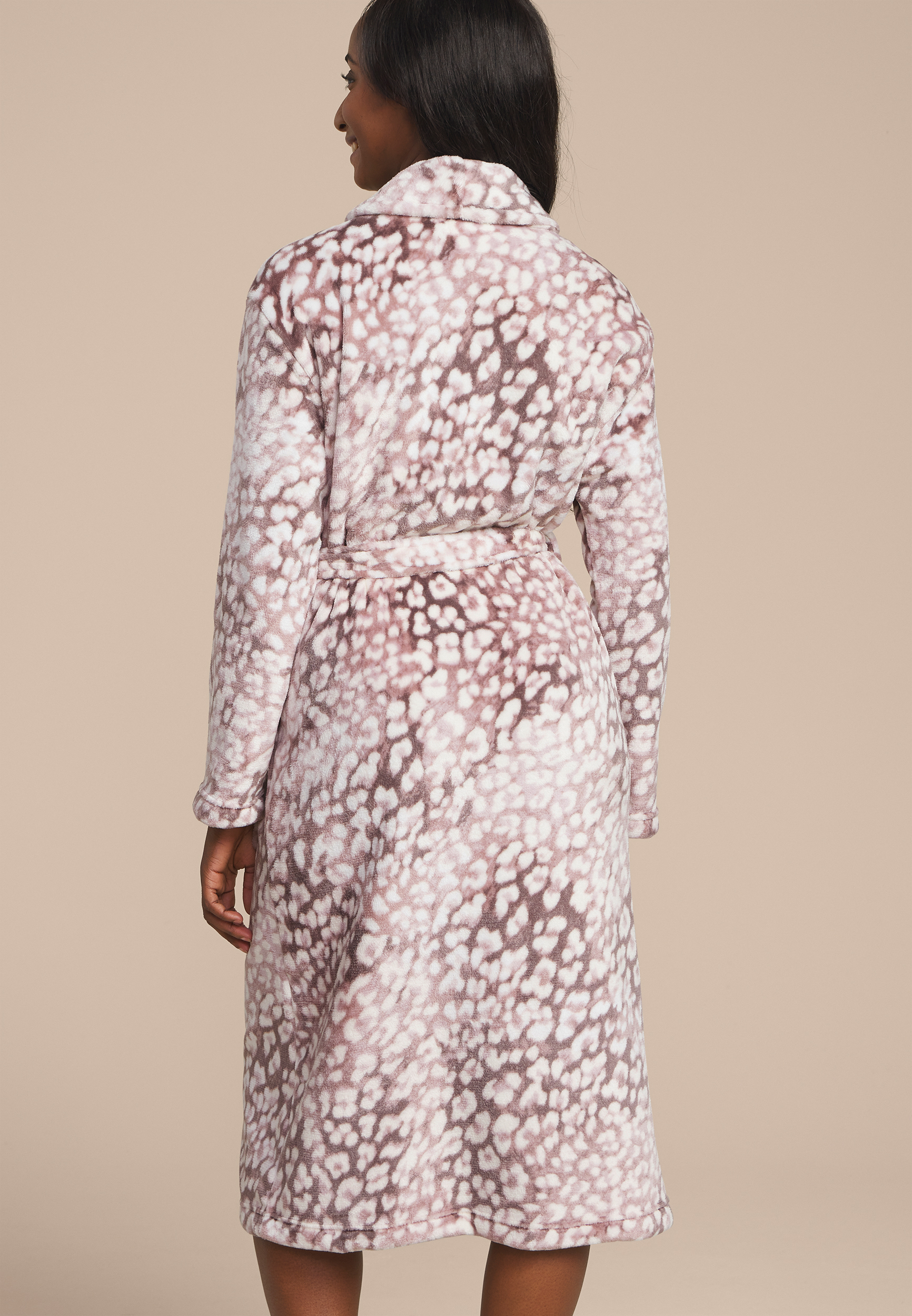 Animal Plush Long Robe, C4108, large