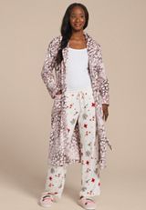 Animal Plush Long Robe, C4108, small