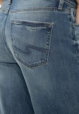 Silver Jeans Co.&reg; Suki Curvy Mid Rise Luxe Stretch Wide Leg Jean, C258, small