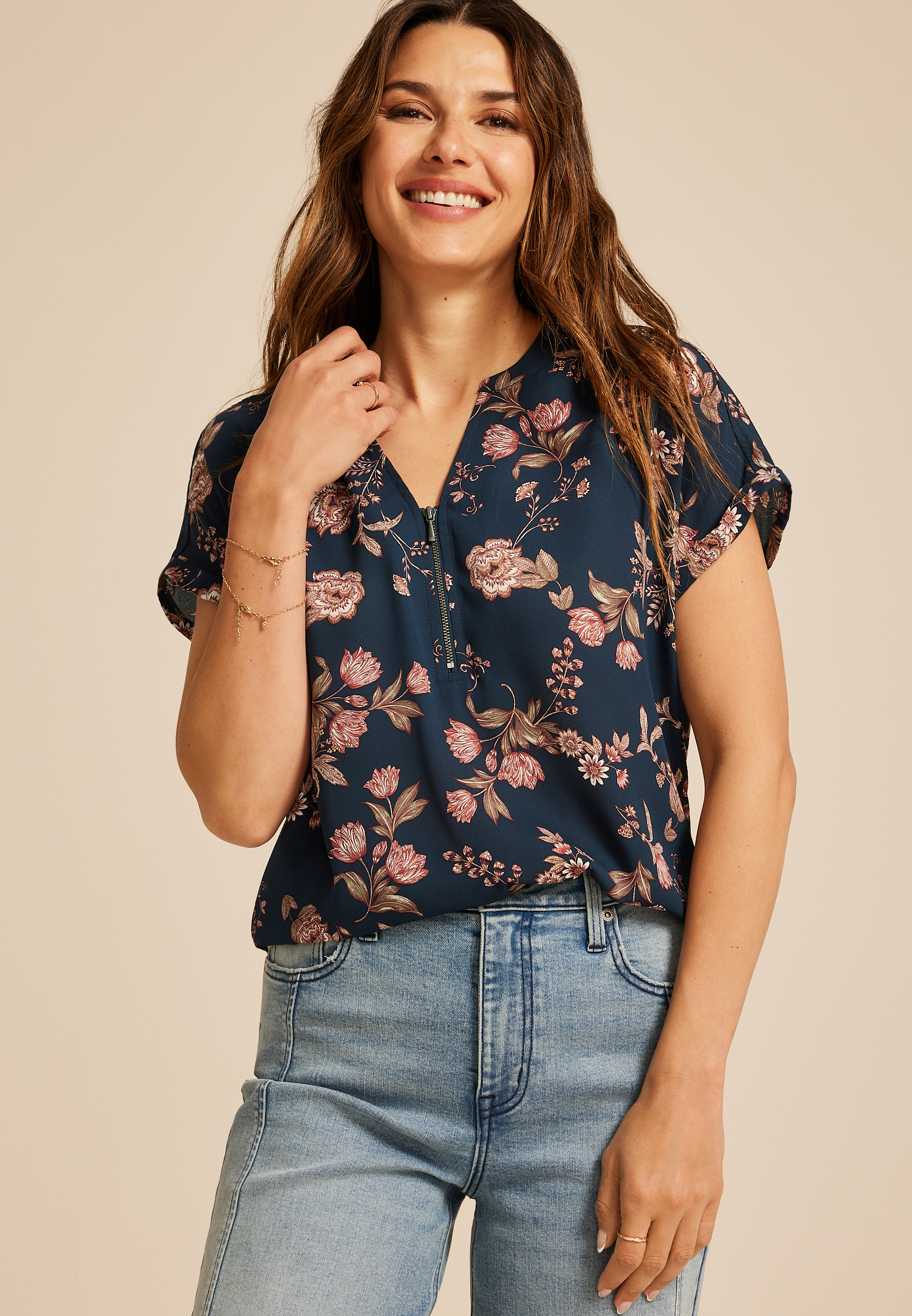 Geneva Short Sleeve Blouse