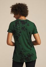24/7 Kennedy Floral Crew Neck Tee, C3918, small