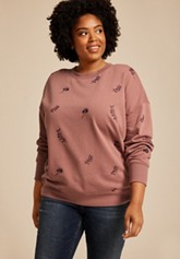 Halloween Ghost Open Front Cardigan