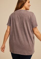 Plus Size Whiskey Business Oversized Fit Graphic Tee, , small
