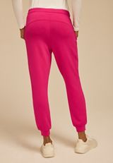 Limited Edition Pink Cloud Scuba Knit High Rise Jogger, BRIGHT ROSE, small