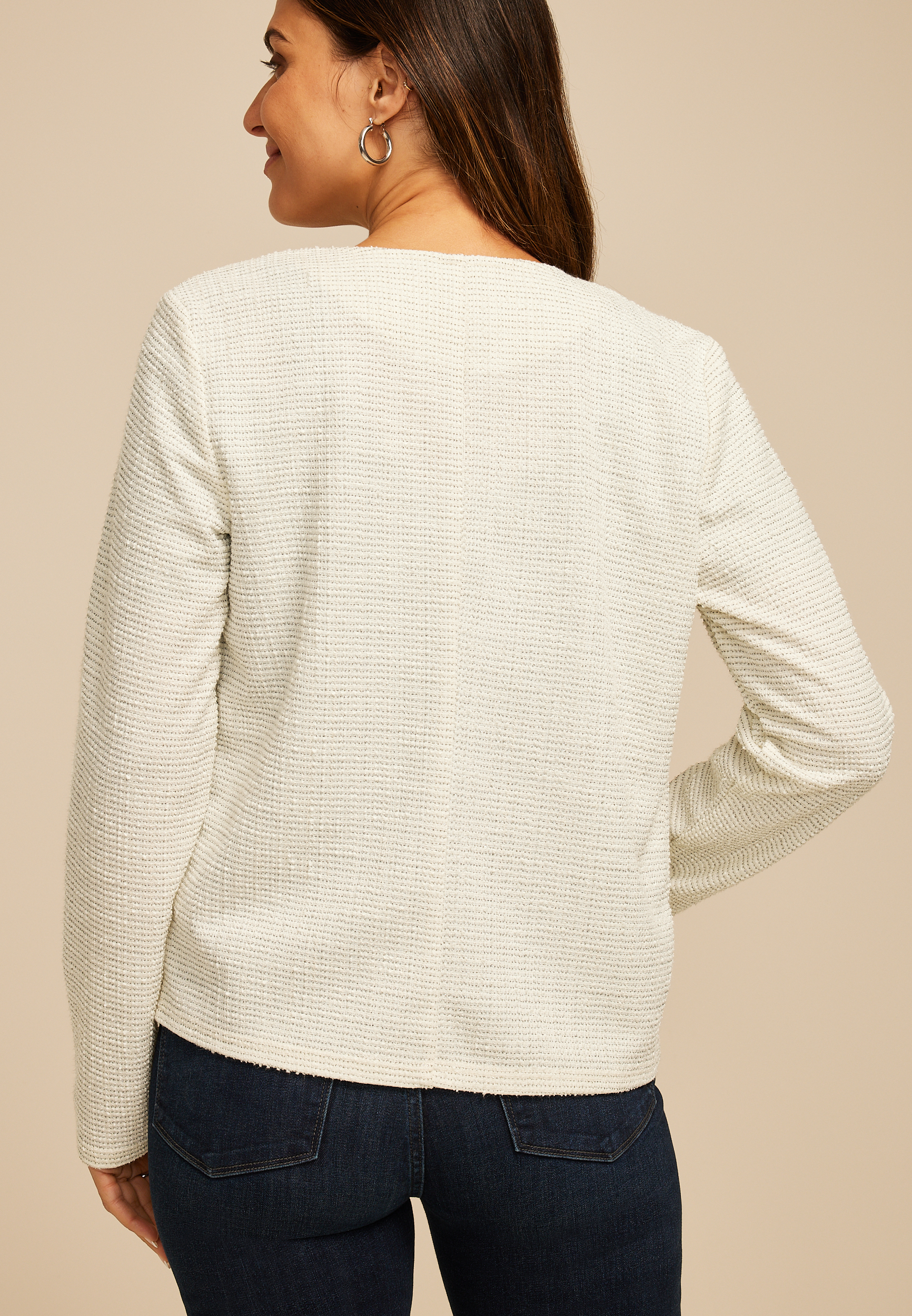Metallic Boucle Blazer, C5563, large