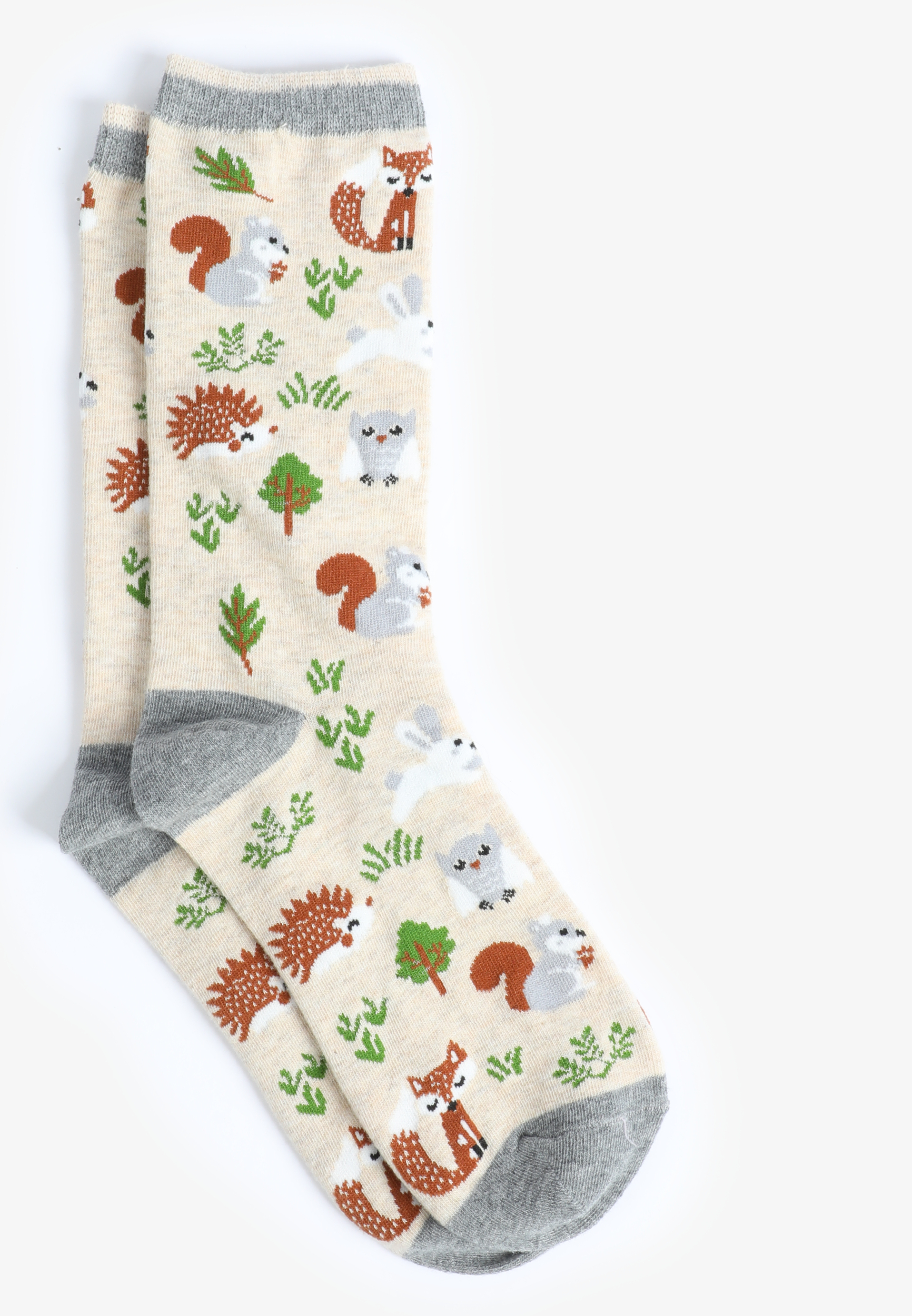 Forest Critters Crew Socks