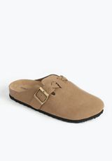 SuperCush Chloe Braided Footbed Clog, TAUPE, small