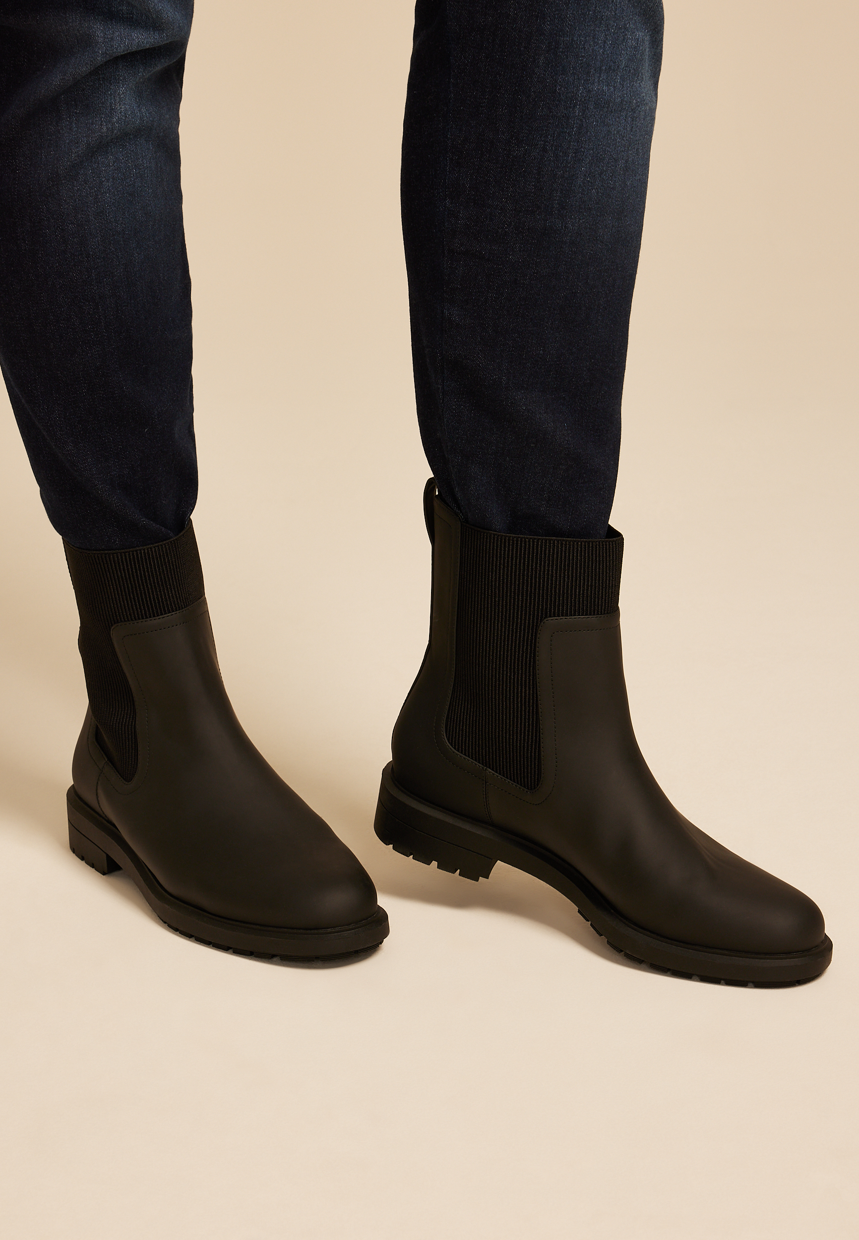SuperCush Raven Low Heel Chelsea Boot maurices