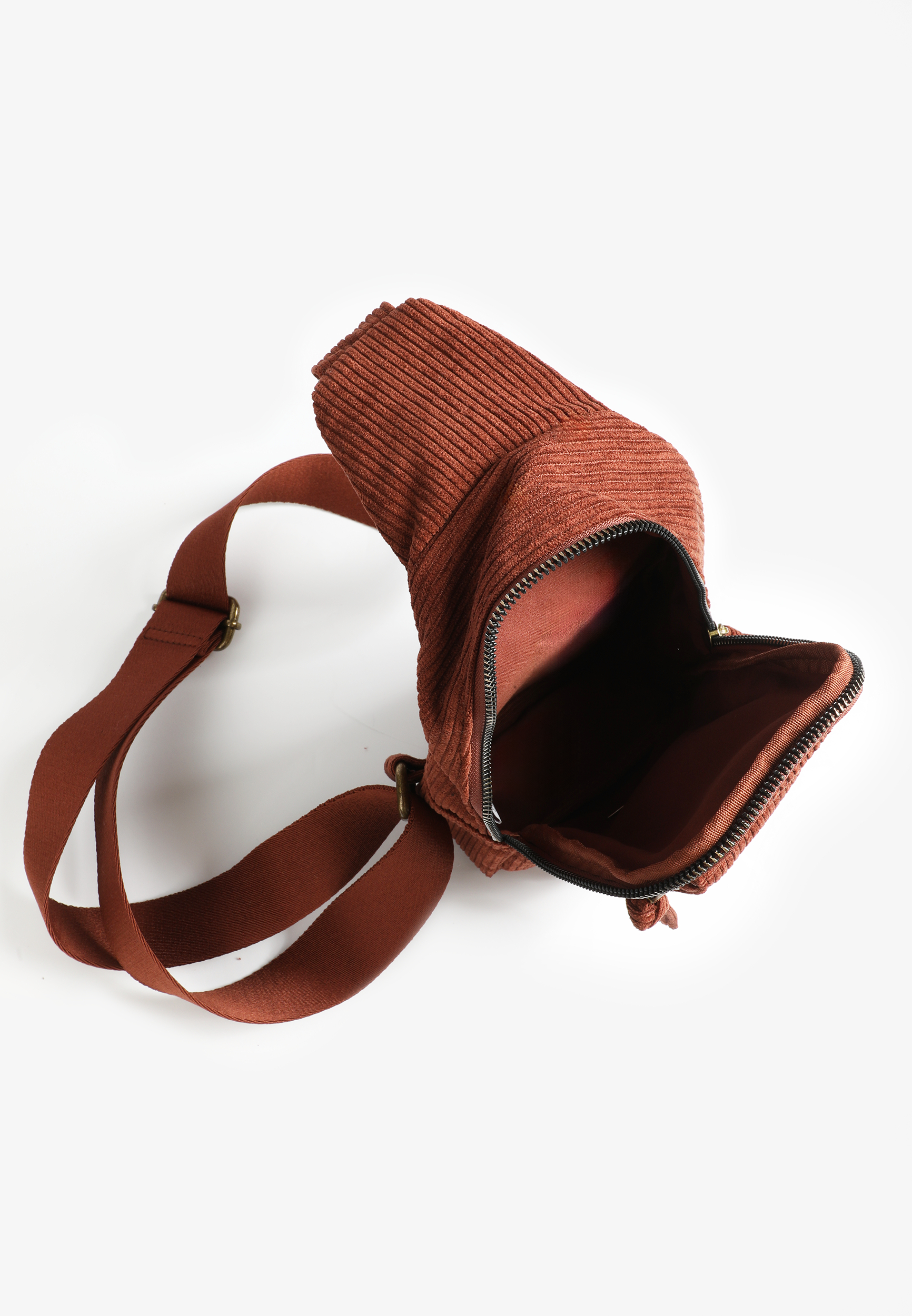 Corduroy Sling Bag, , large