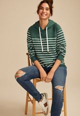 Homeward Striped Hoodie, C8125, small