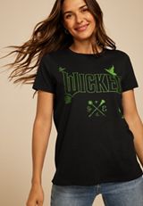 Wicked Classic Fit Graphic Tee, BLACK, small