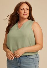 Plus Size Atwood Tank Top, C4610, small