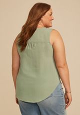 Plus Size Atwood Tank Top, C4610, small