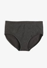 True Stretch Seamless Shimmer High Waist Hipster Panty, C205, small