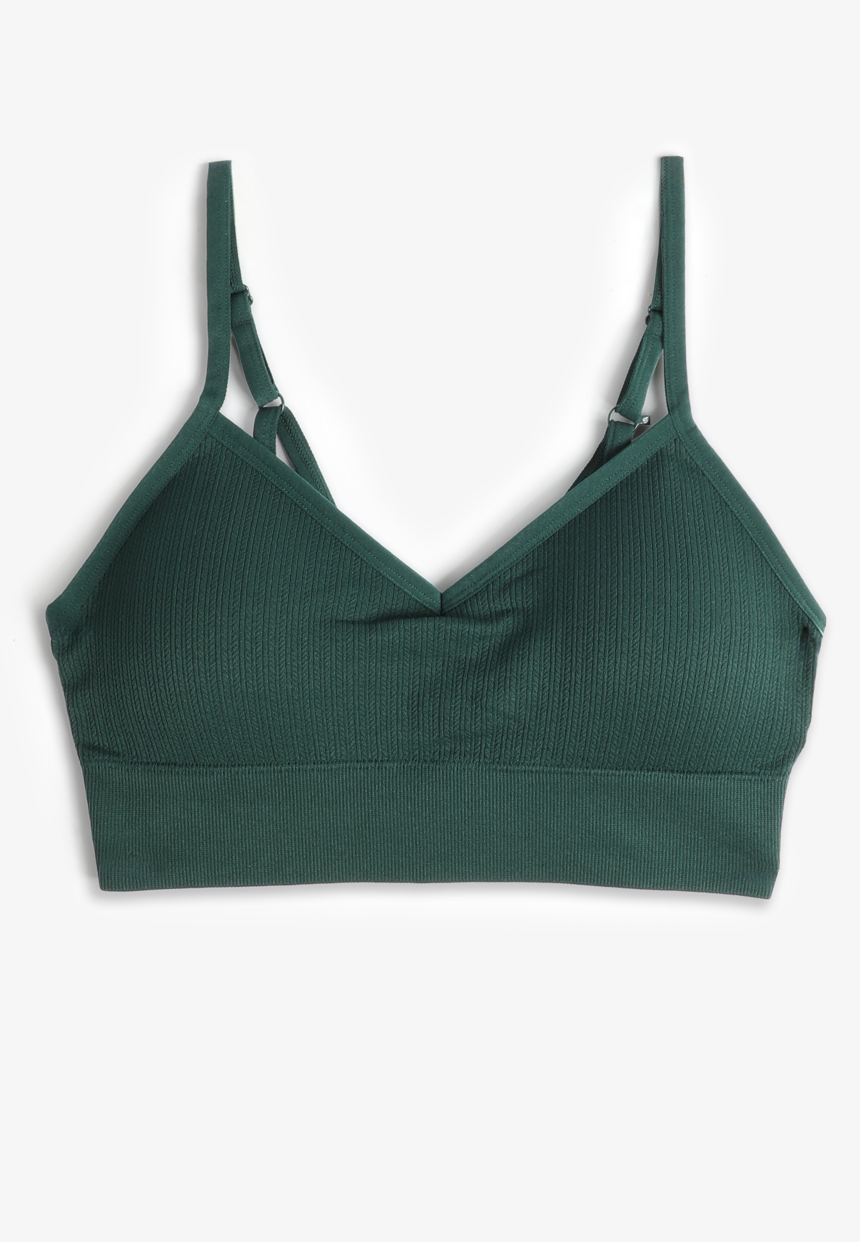 True Stretch Cable Knit Seamless Bralette