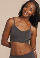 True Stretch Shimmer Seamless Bralette, C205, small