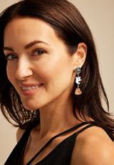 BOO Drop Earrings, MULTI, small