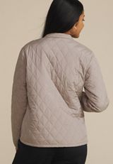 Lightweight Quilted Puffer Jacket, CINDER, small
