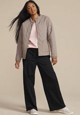 Lightweight Quilted Puffer Jacket, CINDER, small
