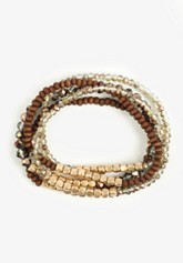 Rose Gold Multi Row Magnetic Bracelet